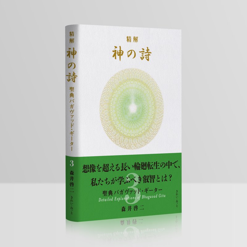 画像2: 精解 神の詩 聖典バガヴァッド・ギーター 3巻 (2)